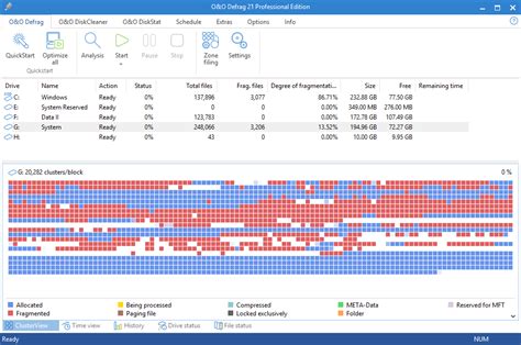 O\u0026O Defrag Professional /